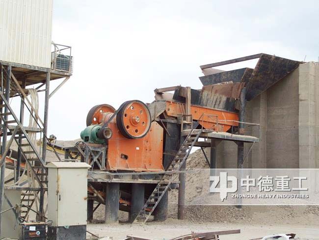 鄭州滎陽石料破碎生產線圖片